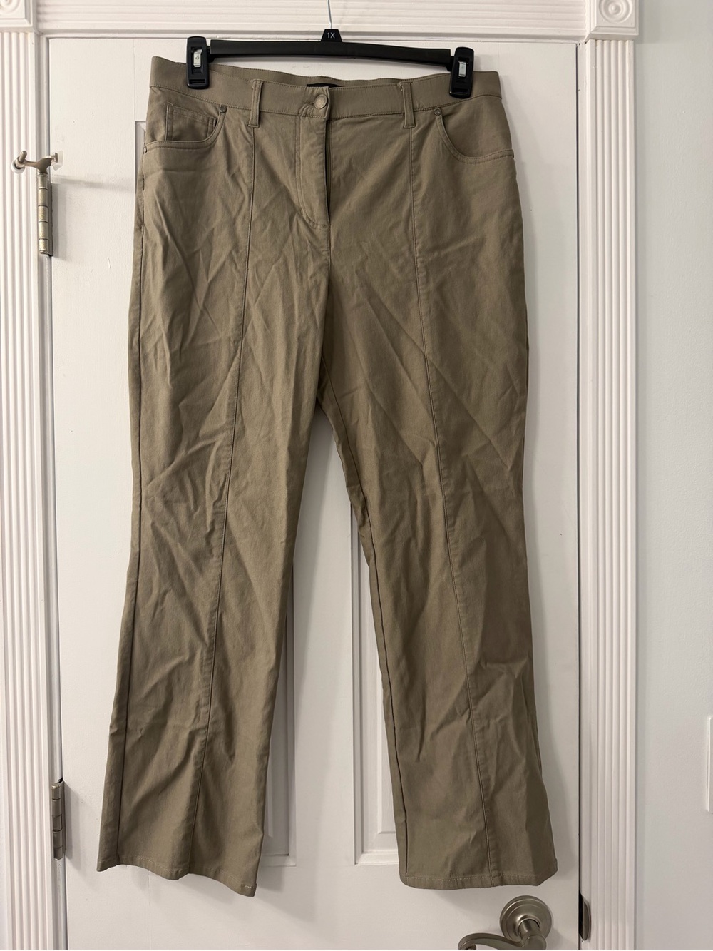 Tribal Women's Boot Cut Pants in Olive